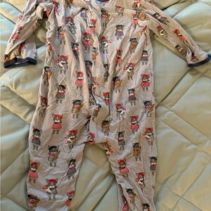 Magnetic Me One Piece Pajama with French bulldog Print